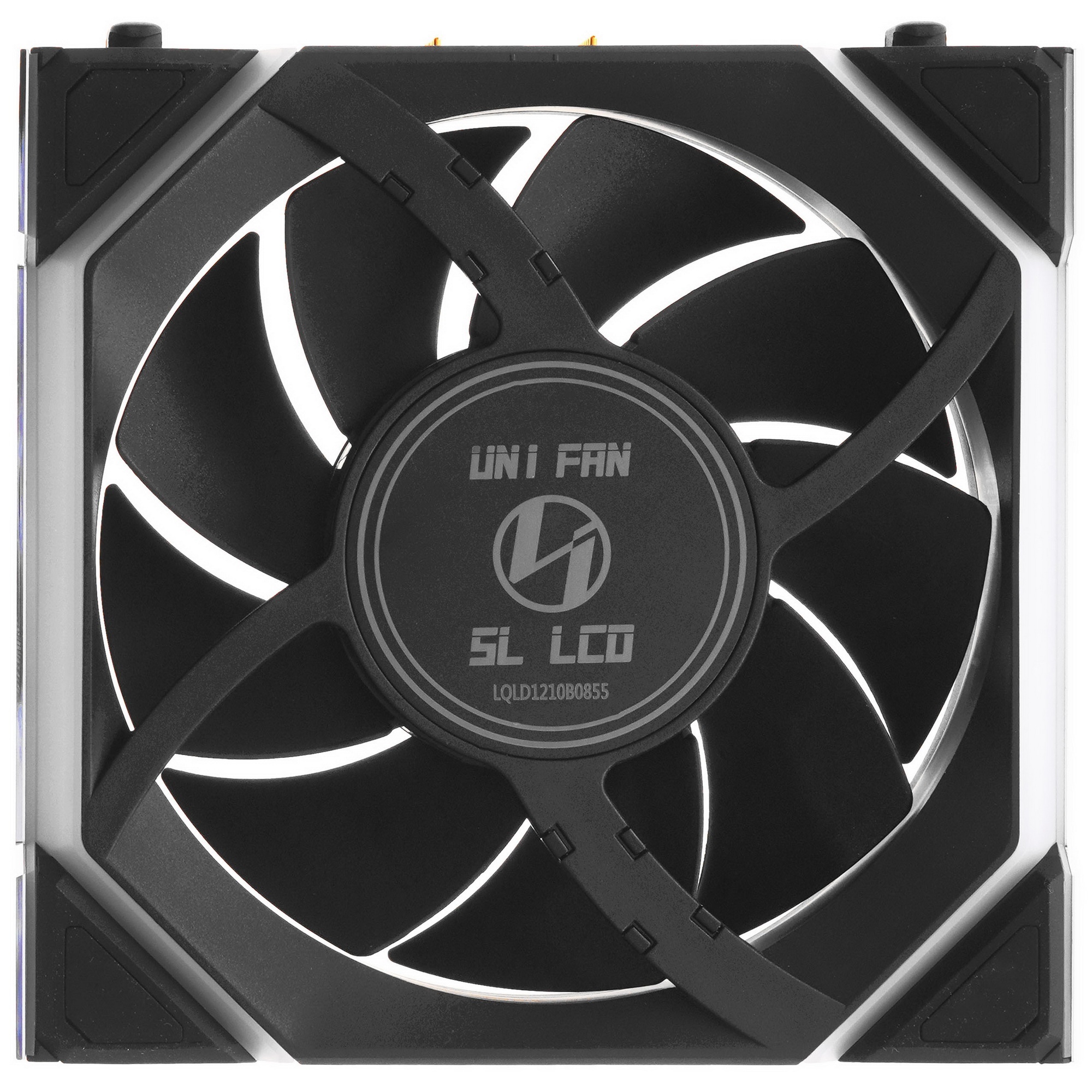 Комплект вентиляторов для корпуса Lian Li Uni Fan SL Wireless 120 LCD ARGB (3 шт.) G99.12SLLCD1W3B.R