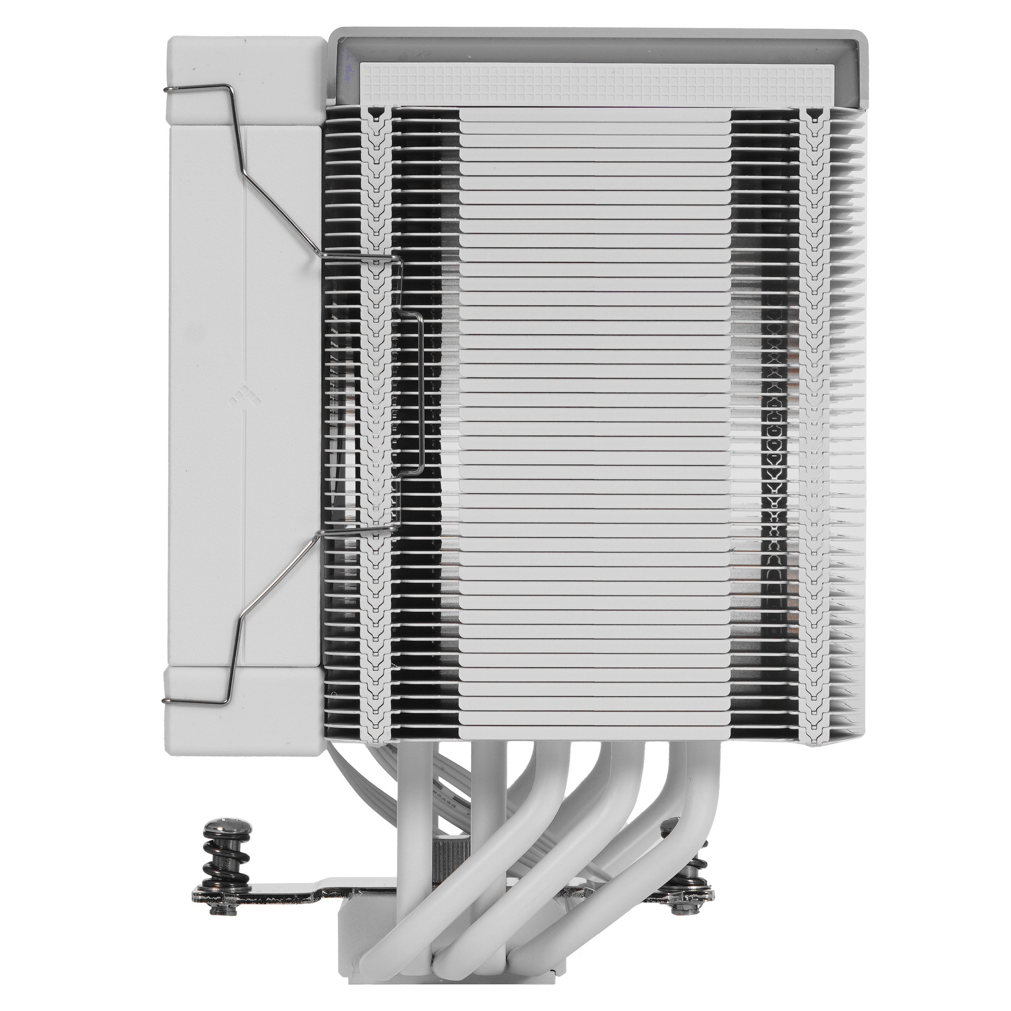 Кулер для процессора DEEPCOOL AK500 DIGITAL PRO WH белый 120 мм, алюминий/медь, 1750 об/мин, 25 дБ,