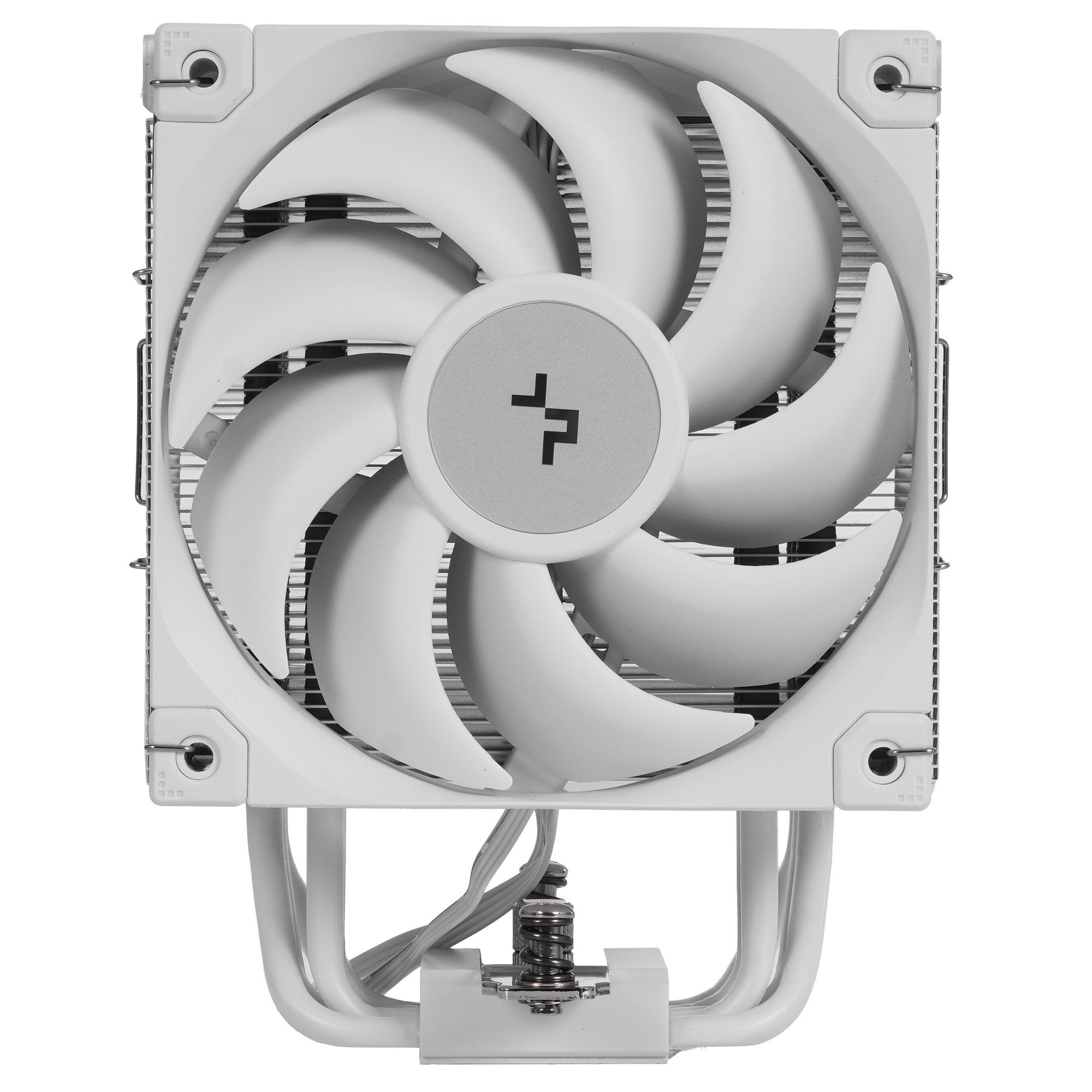 Кулер для процессора DEEPCOOL AK500 DIGITAL PRO WH белый 120 мм, алюминий/медь, 1750 об/мин, 25 дБ,