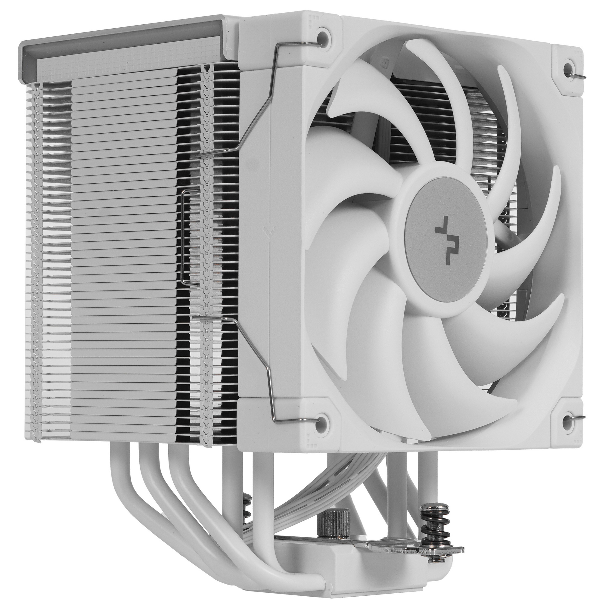 Кулер для процессора DEEPCOOL AK500 DIGITAL PRO WH белый 120 мм, алюминий/медь, 1750 об/мин, 25 дБ,