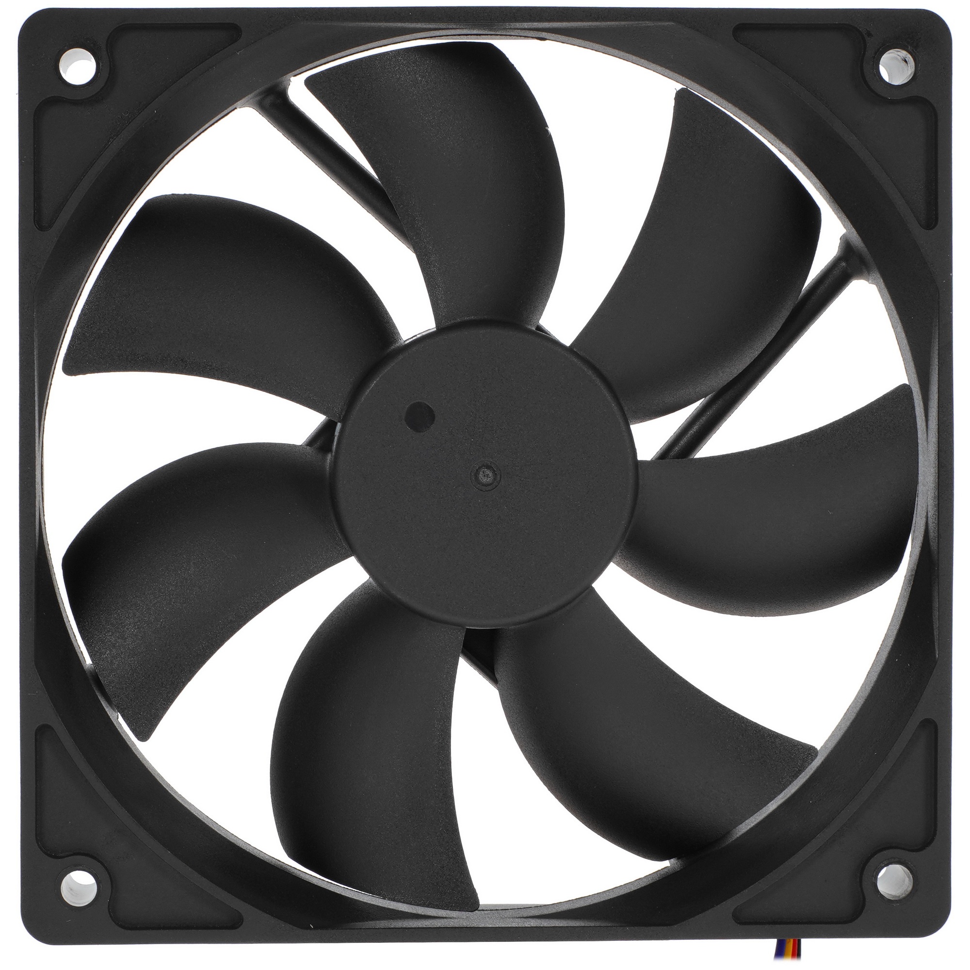 Вентилятор для корпуса Gembird D12025HM-4 черный 120мм 2000rpm 38.65db 4-pin
