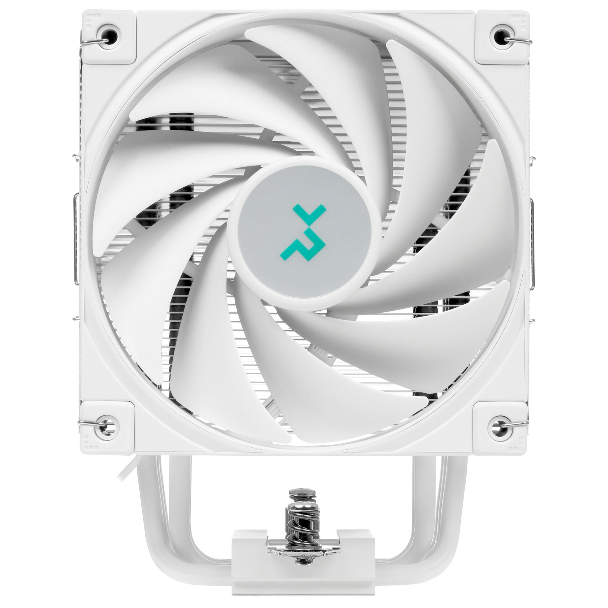 Кулер для процессора DEEPCOOL AK500 WH белый, 120 мм, алюминий/медь, 1850 об/мин, 31.5 дБ, 4 pin, 24