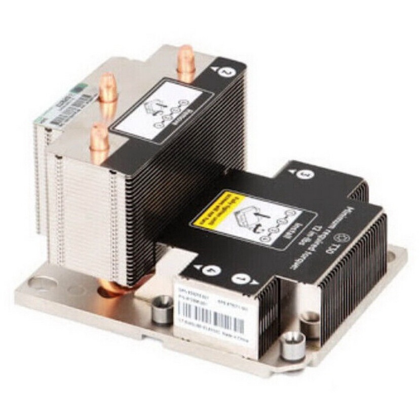 Радиатор HPE ProLiant DL380 Gen10 Plus P37034-B21 серебристый алюминий+медь