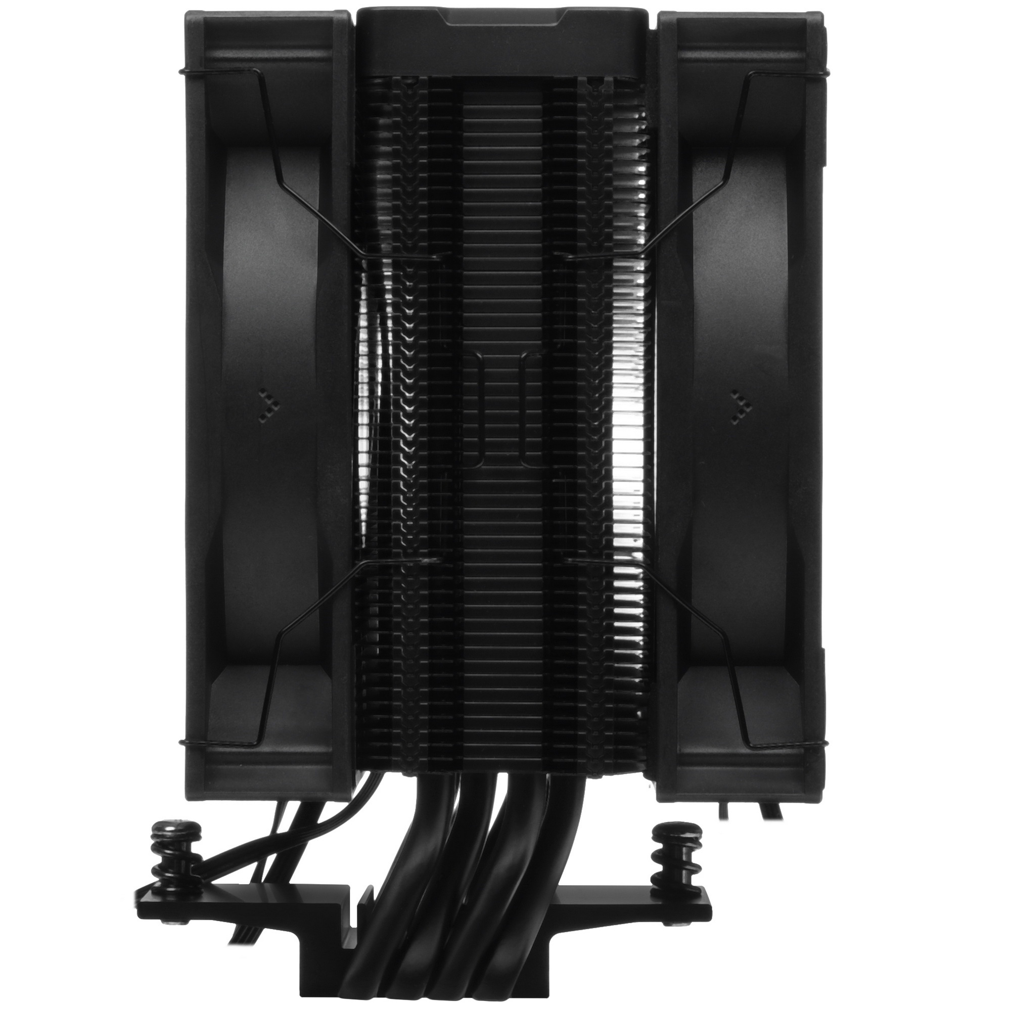 Кулер для процессора DEEPCOOL AG400 DIGITAL PLUS черный, 120 мм, алюминий/медь, 2100 об/мин, 31.6 дБ