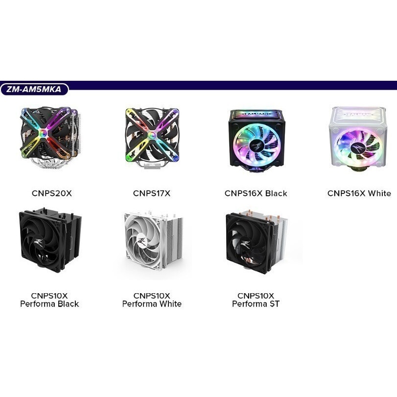 Комплект Stand Off A x4 + Rubber x4 (AM5 compatibility kit for CNPS10X PERFORMA BLACK, CNPS10X PERFO