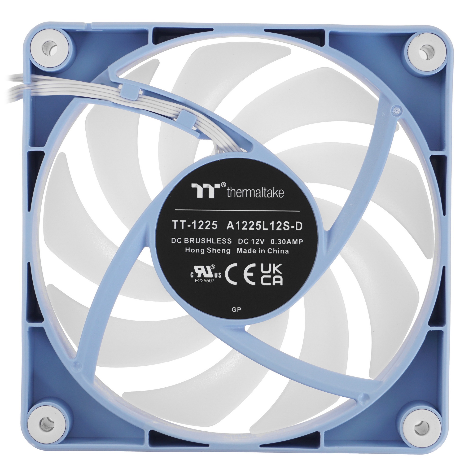 Вентилятор для корпуса Thermaltake CT120 Sync Hydrangea Reverse ARGB 120х120x25 голубой 4-pin 31.2дБ