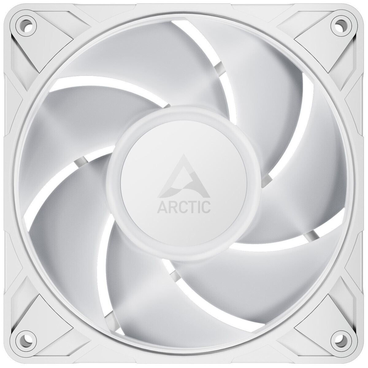 Вентилятор для корпуса PCCooler EF120 ARGB белый, 120 мм, 1500 об/мин, 25.7 дБ, 4 pin