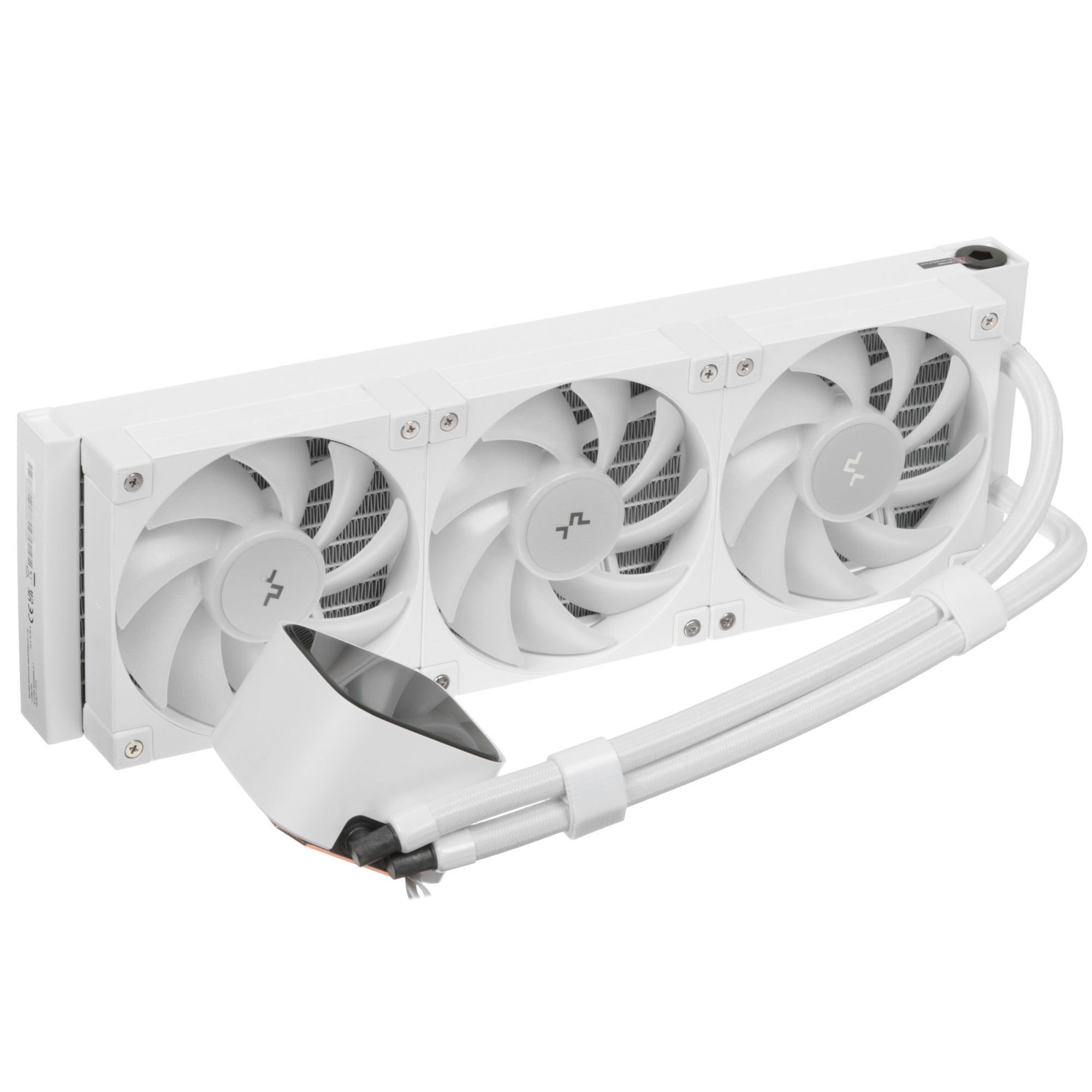 Система жидкостного охлаждения DEEPCOOL LD360 WH белый, 120 мм, алюминий/медь, 2400 об/мин, 38.71 дБ