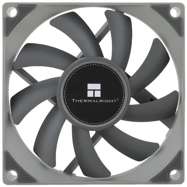 Вентилятор корпусный Thermaltight TL-8015 (80x80x15mm, 4-pin PWM, 28.4CFM, 23.3dBA, 2200RPM, Grey)