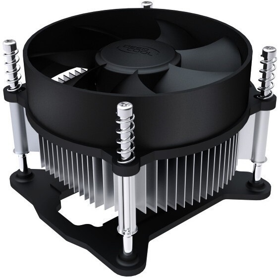 Кулер для процессора DEEPCOOL CK-11509 черный, 92 мм, алюминий, 2200 об/мин, 26.8 дБ, 3 pin, 65 Вт,