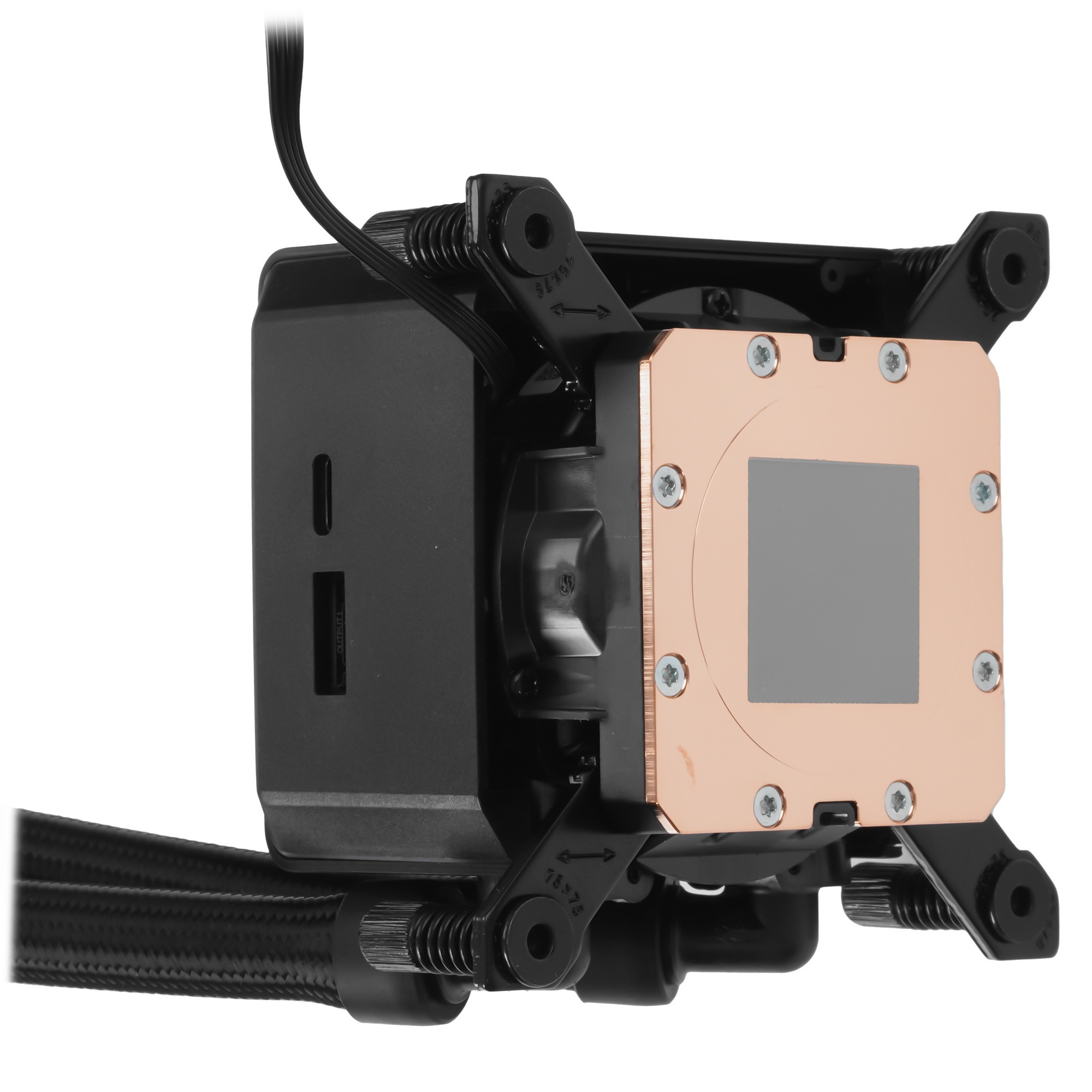 СВО для процессора LIAN LI Galahad II LCD SL-INF G89.GA2ALCD36INB.00 черный 120мм алюминий+медь 1200