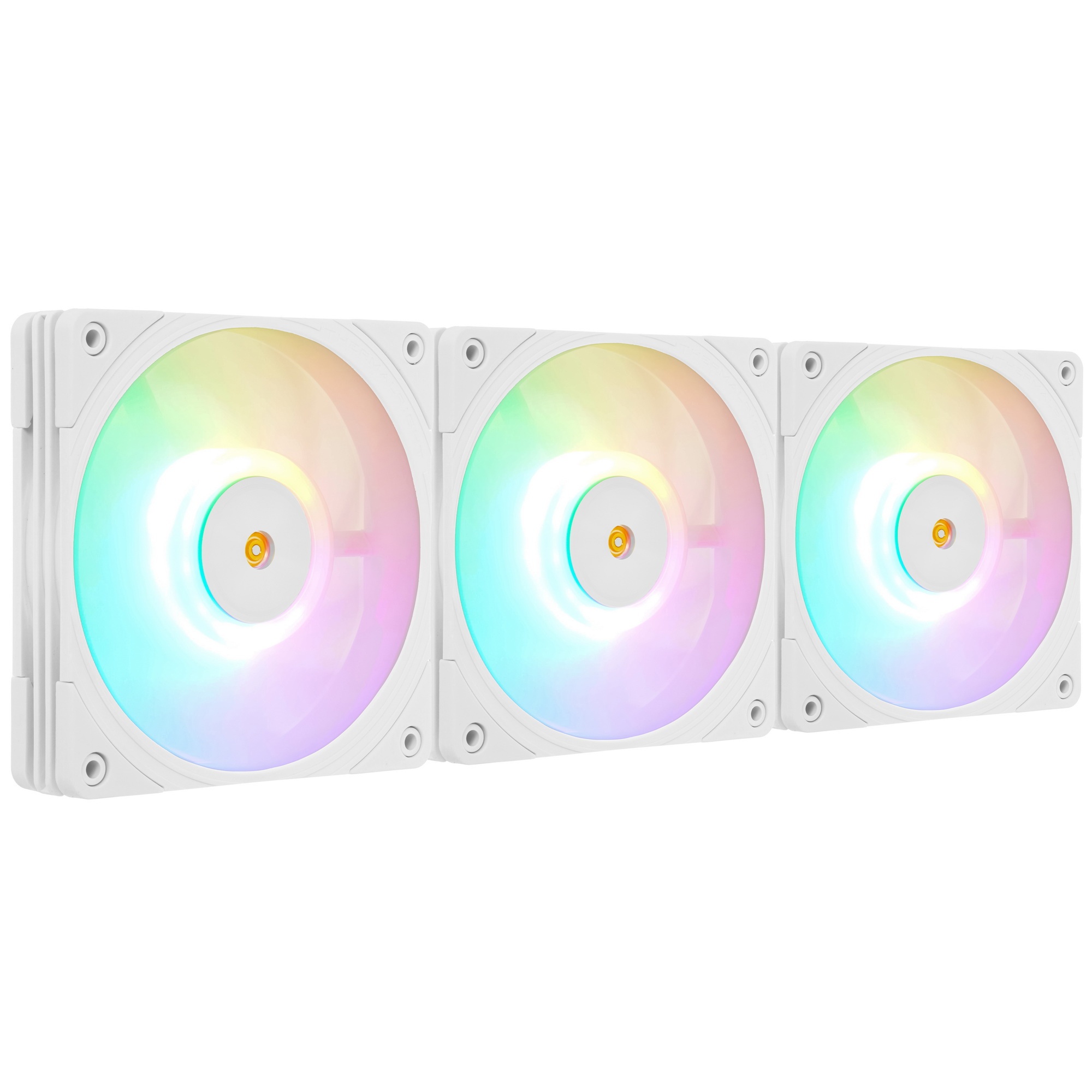 Вентилятор для корпуса Thermalright TL-B12W-S ARGB 120х120x25.6 белый 4-pin 28.1дБ Ret