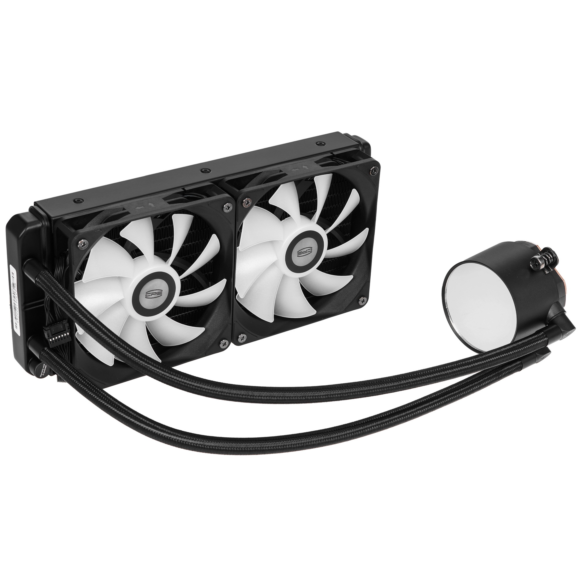 Система охлаждения PCCooler DA240 ARGB черный 120мм алюминий+медь 1800rpm 33.8db 3-pin 300W