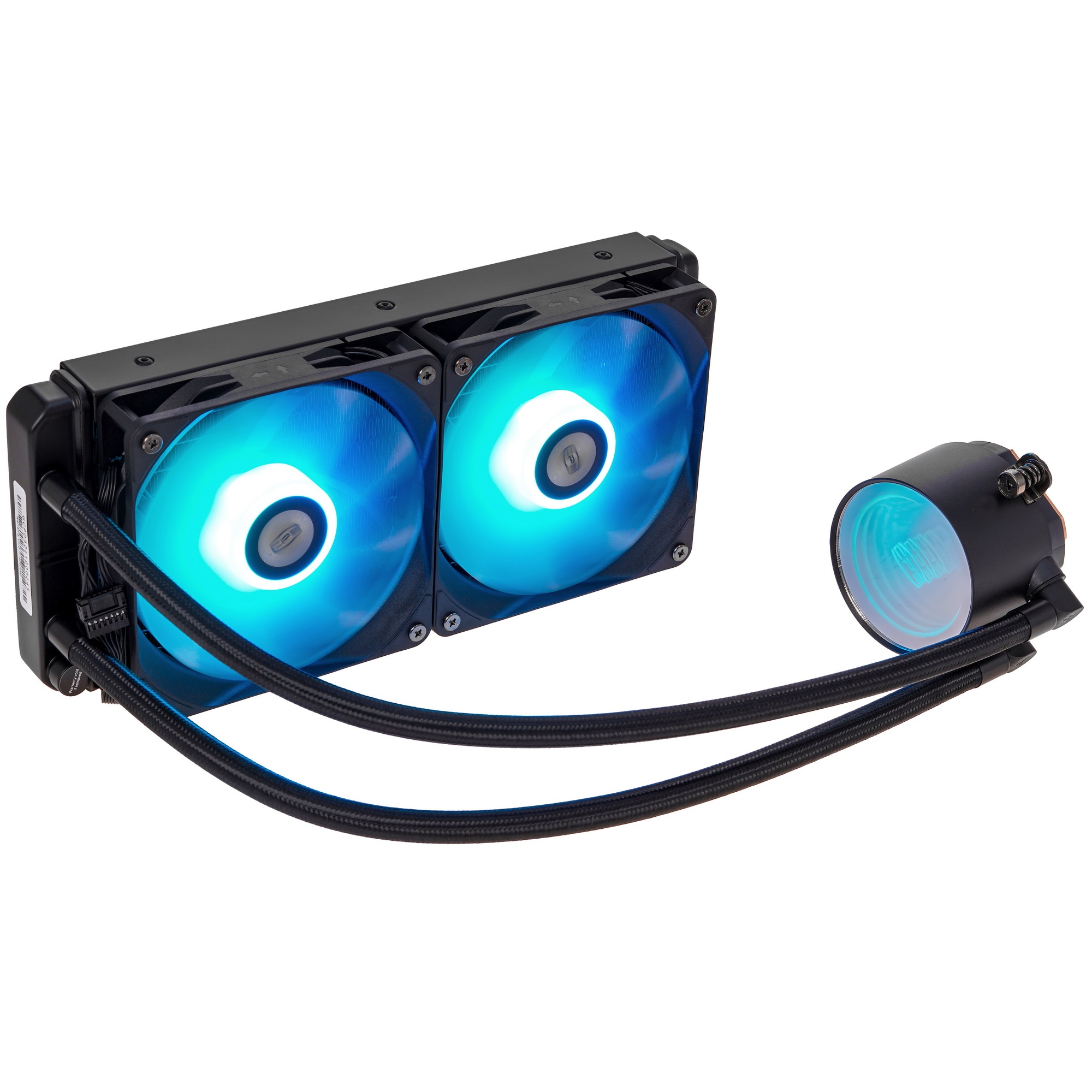 Система охлаждения PCCooler DA240 ARGB черный 120мм алюминий+медь 1800rpm 33.8db 3-pin 300W
