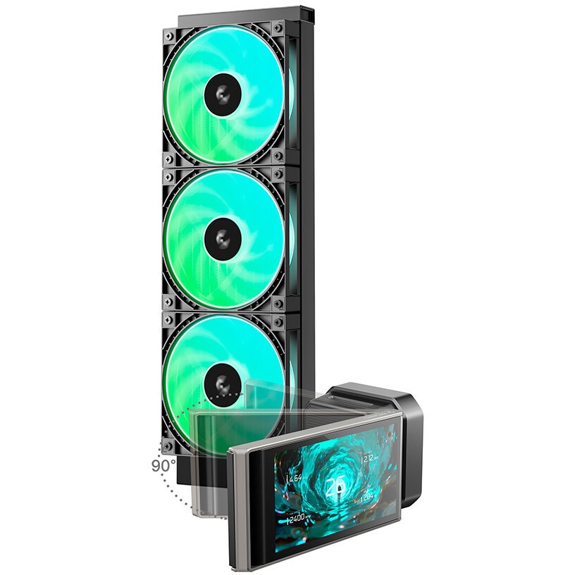 Жидкостная система охлаждения XPG LEVANTEII360-WHCWW