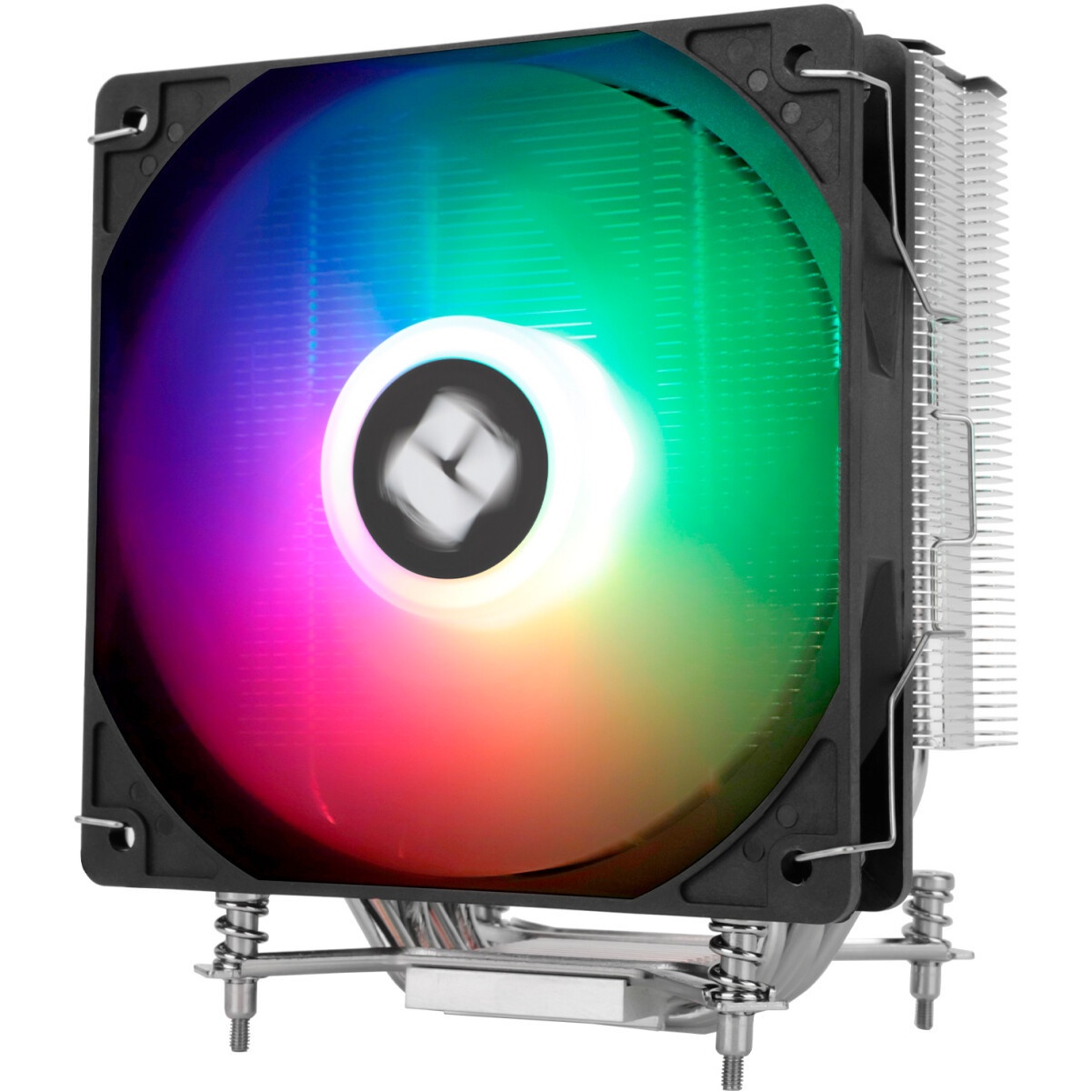 Кулер для процессора AeroCool / Formula Rave 4 ARGB черный, 120 мм, алюминий/медь, 1800 об/мин, 27 д