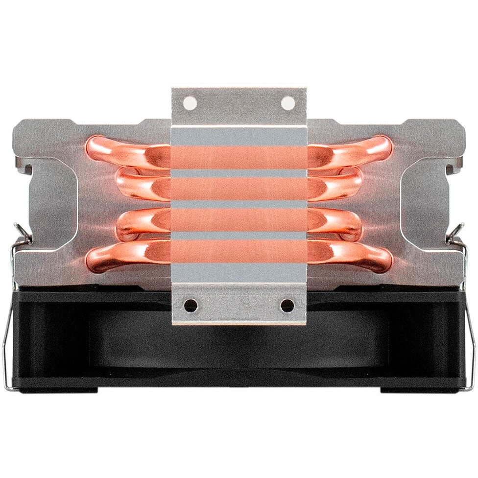 Кулер для процессора AeroCool / Formula Rave 4 ARGB черный, 120 мм, алюминий/медь, 1800 об/мин, 27 д