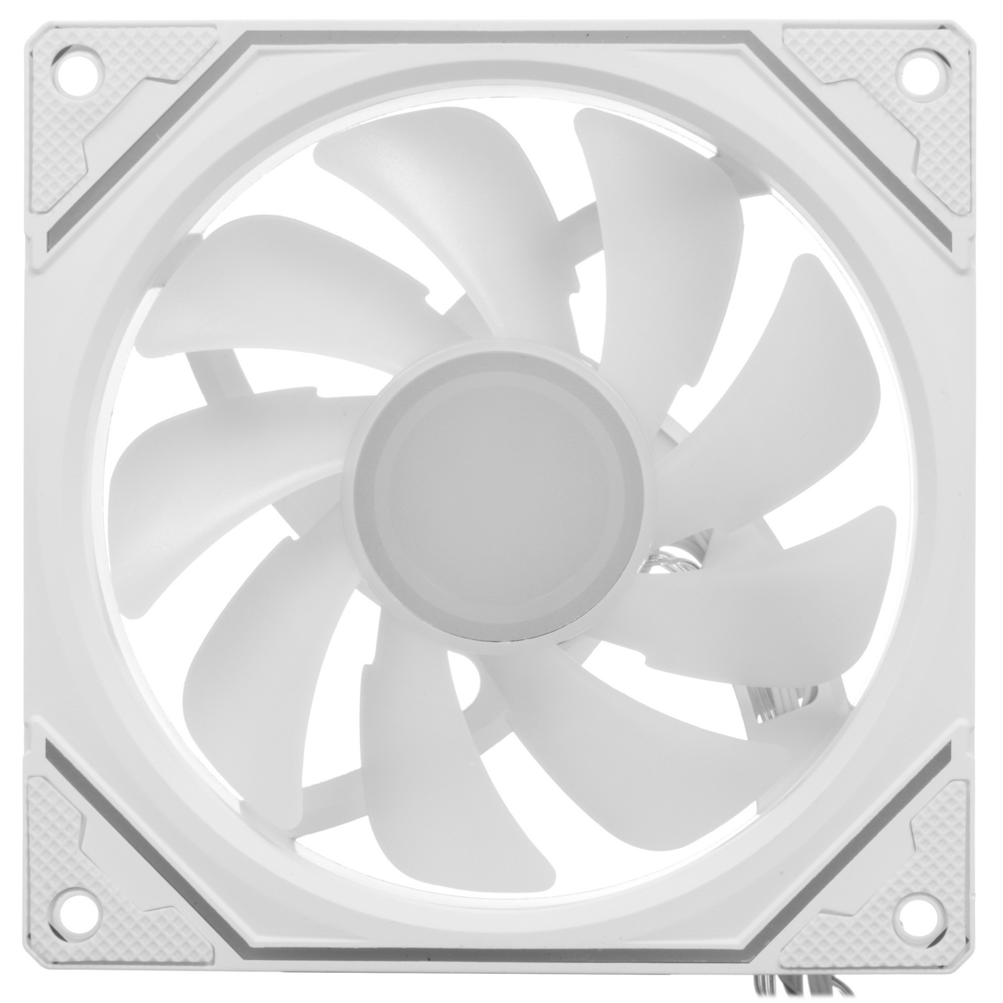 Вентилятор для корпуса Bloody BD-CF120ARGB5 LCD ARGB белый, 120 мм, 1600 об/мин, 26 дБ, 4 pin
