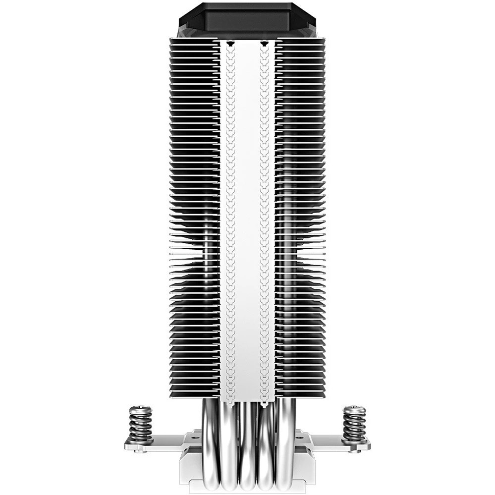 Кулер для процессора DEEPCOOL AS500 черный, 140 мм, алюминий/медь, 1200 об/мин, 26 дБ, 4 pin, 220 Вт