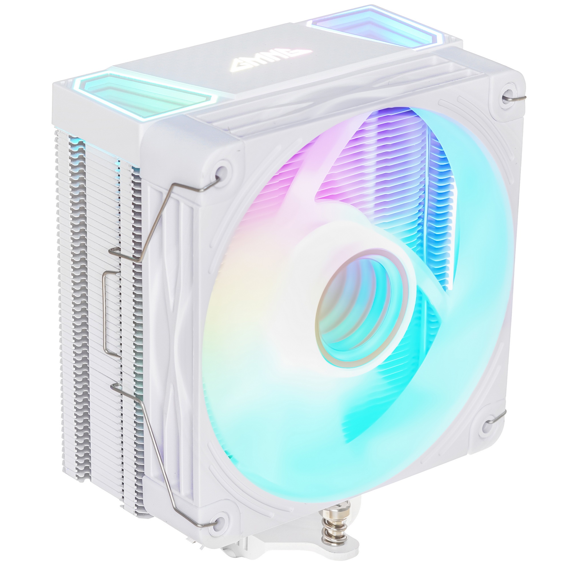 Кулер GMNG GG-CPC220-ARGB2 ARGB белый 120мм алюминий+медь 1600rpm 26db 4-pin 220W 154мм