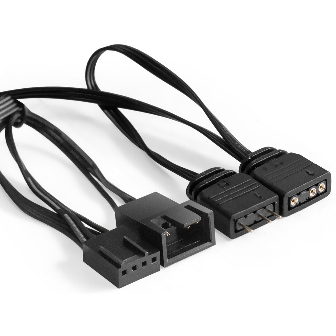 Вентилятор для корпуса ExeGate EX12025H3P4PMY-PWM.ARGB черный, 120 мм, 1800 об/мин, 26 дБ, 4 pin