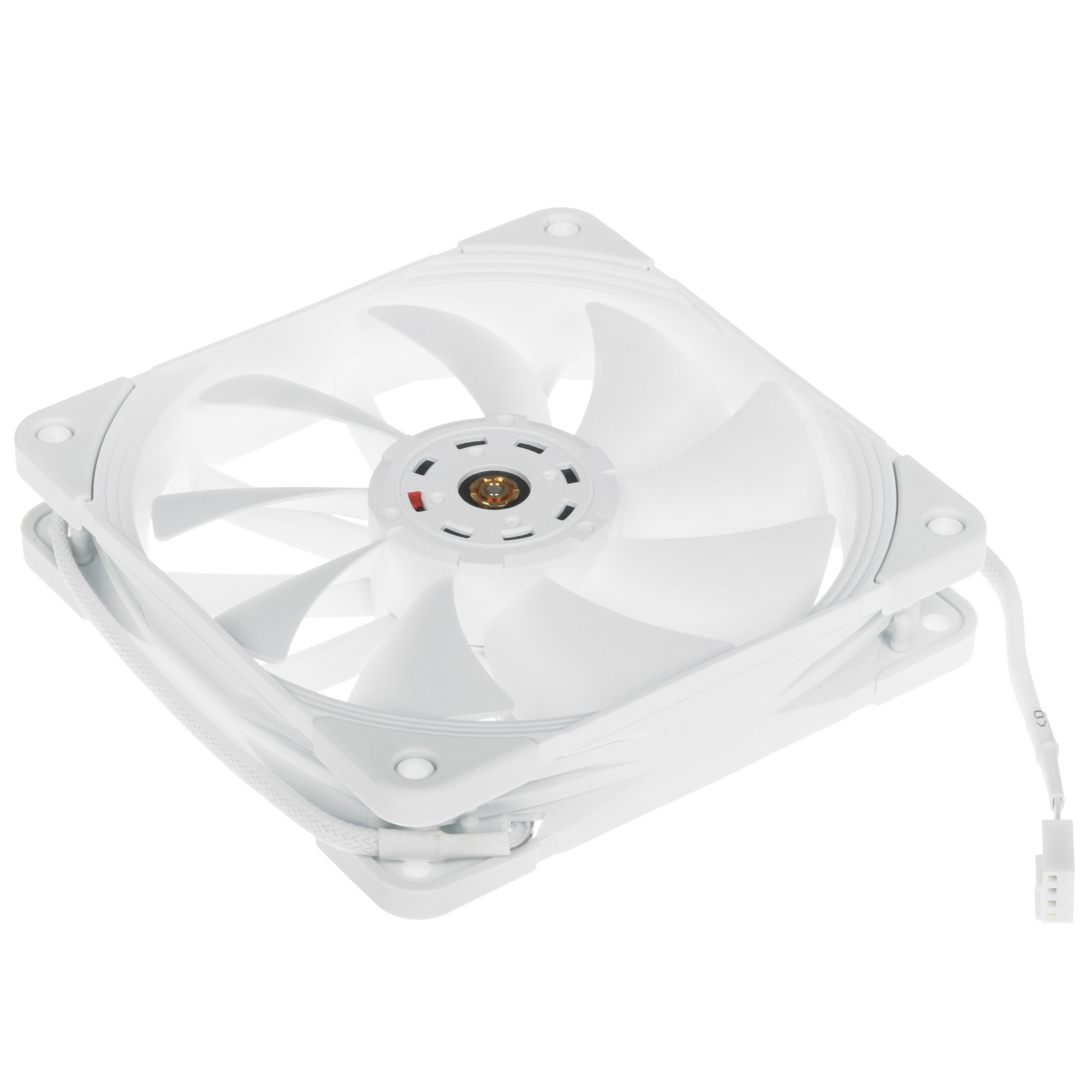 Вентилятор для корпуса PCCooler P120 PRO белый, 120 мм, 1850 об/мин, 33.8 дБ, 4 pin