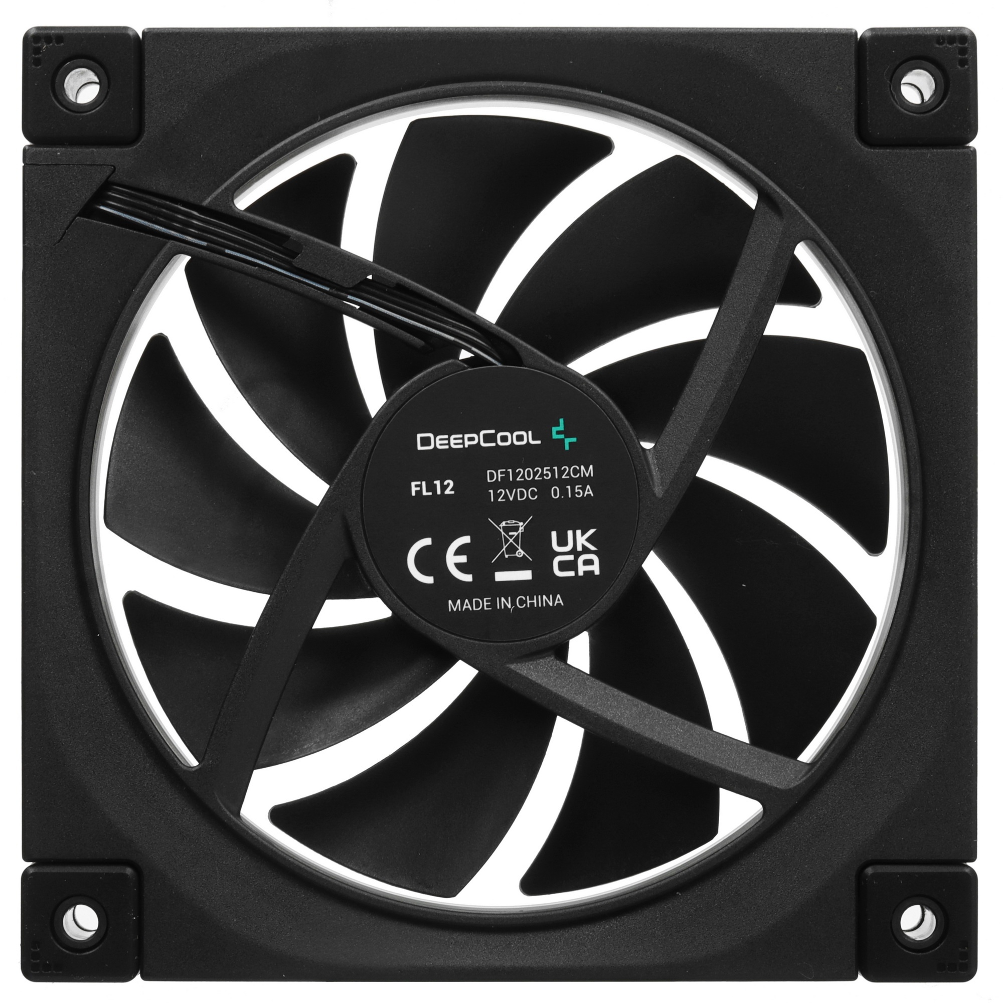 Комплект вентиляторов для корпуса DEEPCOOL FL12-3 IN 1 черный, 120 мм, 2150 об/мин, 32 дБ, 4 pin