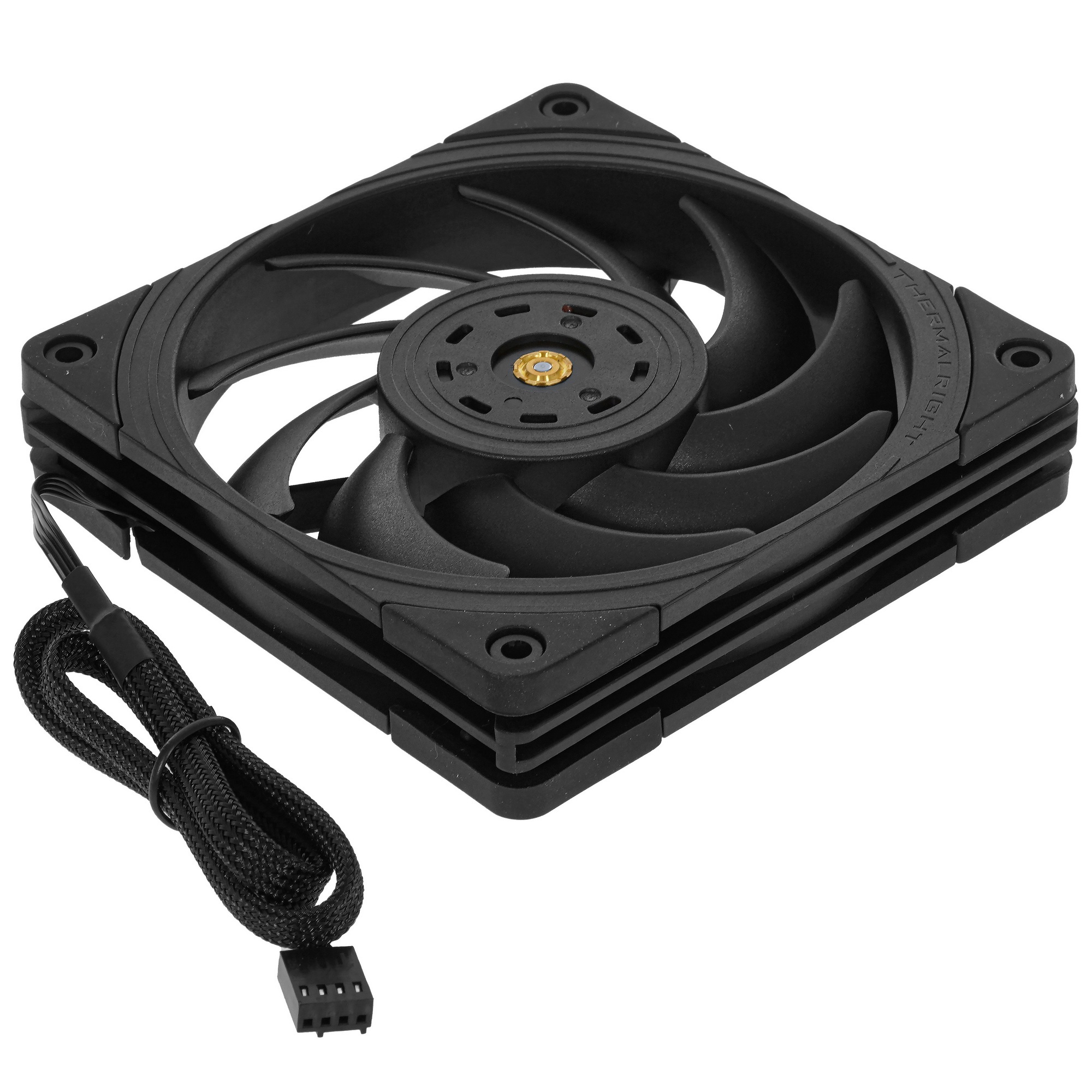 Вентилятор для корпуса Thermalright TL-B12 черный, 120 мм, 2150 об/мин, 28.1 дБ, 4 pin