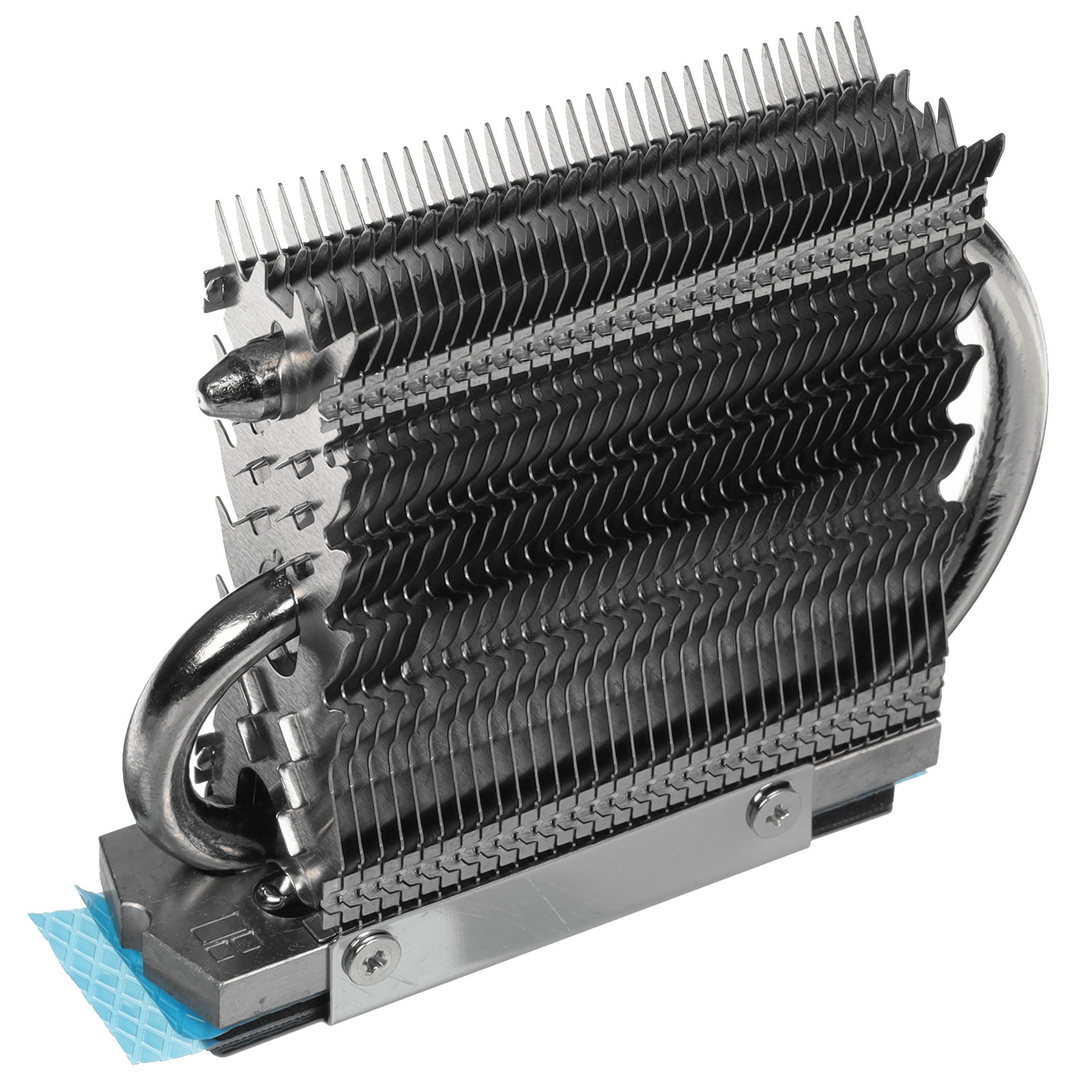 Радиатор SSD Cooler Thermalright M.2 HR-09 2280 PRO Black SSD (Radiator, Al, M.2 2280, Heat pipes:2x
