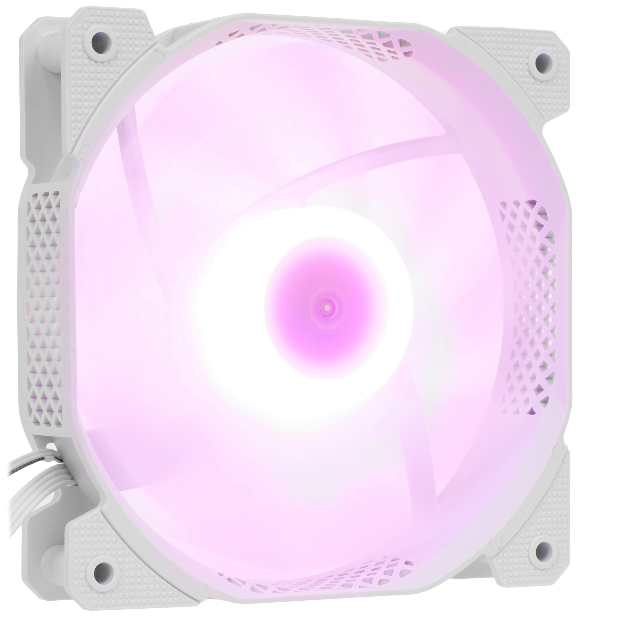 Вентилятор для корпуса Aerocool / Formula Cosmic 12WH ARPW ARGB белый, 120 мм, 1500 об/мин, 26.8 дБ,