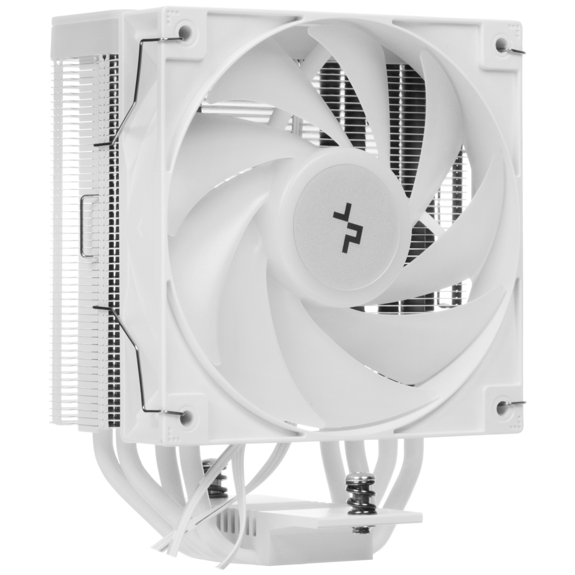 Кулер для процессора DEEPCOOL AG400 WH ARGB V2 белый 120мм алюминий+медь 2100rpm 31.6db 4-pin 220W 1