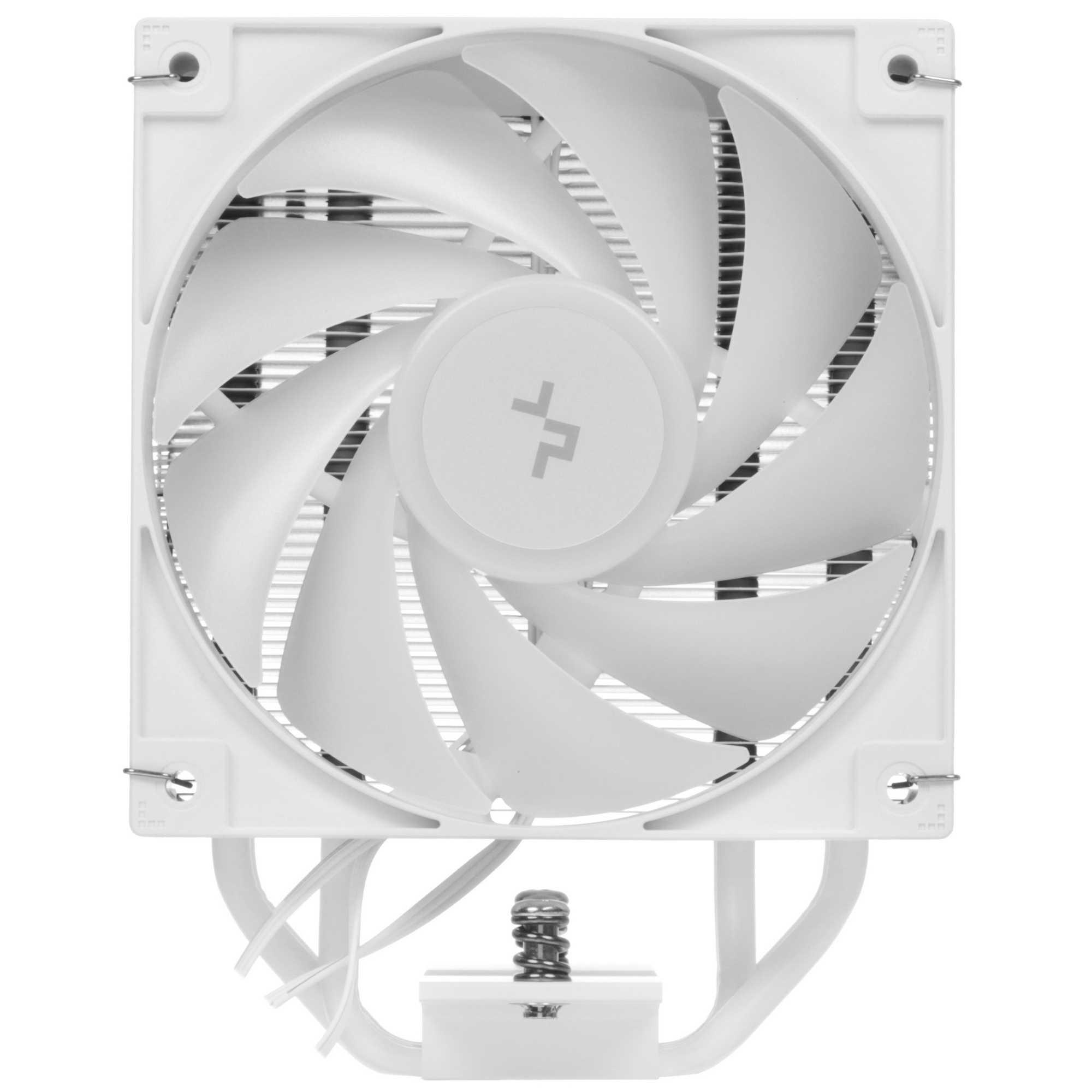 Кулер для процессора DEEPCOOL AG400 WH ARGB V2 белый 120мм алюминий+медь 2100rpm 31.6db 4-pin 220W 1