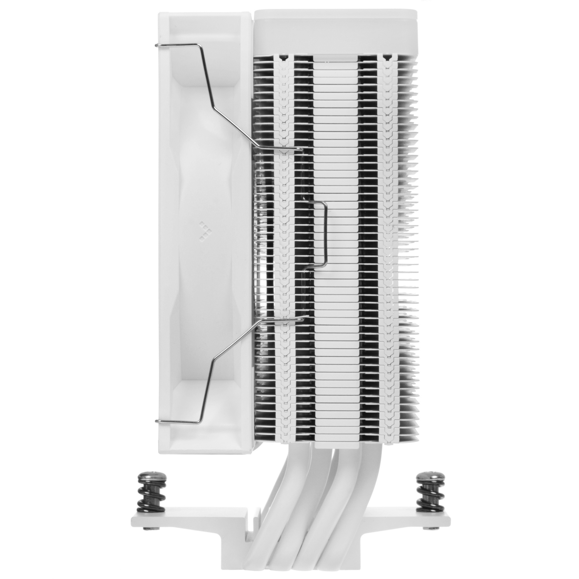 Кулер для процессора DEEPCOOL AG400 WH ARGB V2 белый 120мм алюминий+медь 2100rpm 31.6db 4-pin 220W 1