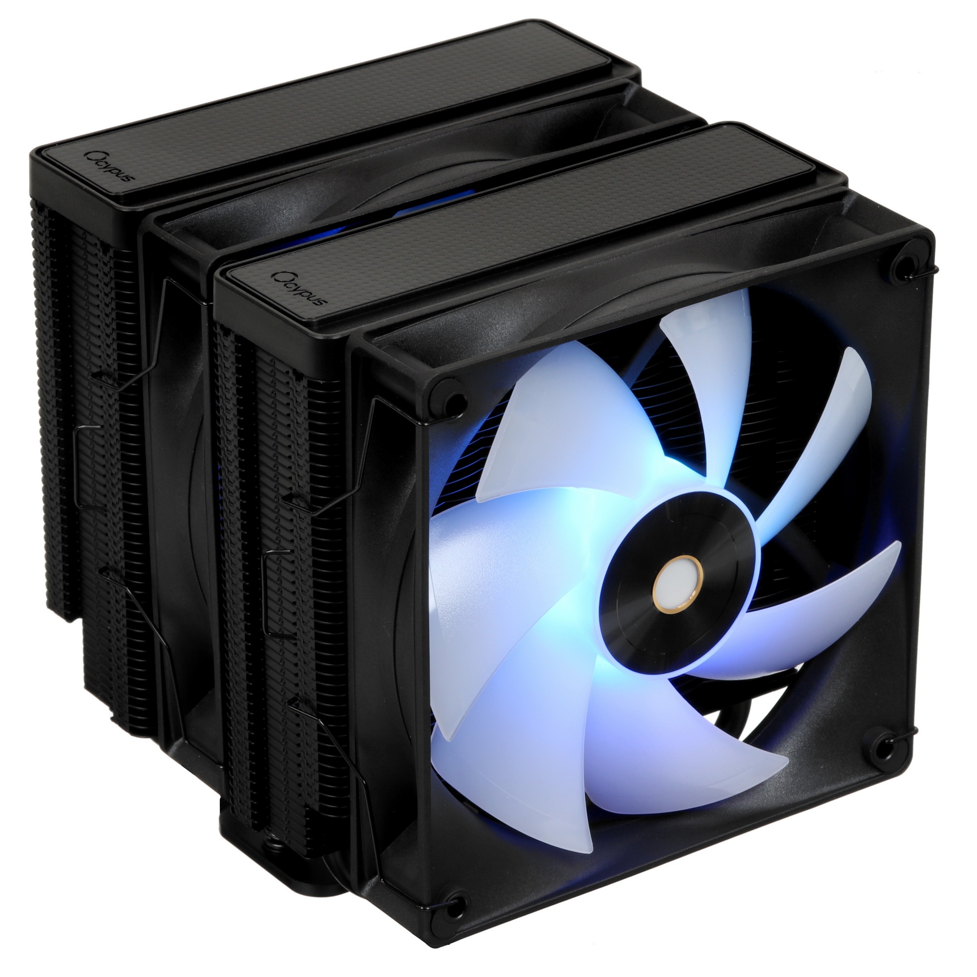 Кулер Ocypus Delta A62 BK ARGB черный 120мм алюминий+медь 2000rpm 29db 4-pin 260W 156мм