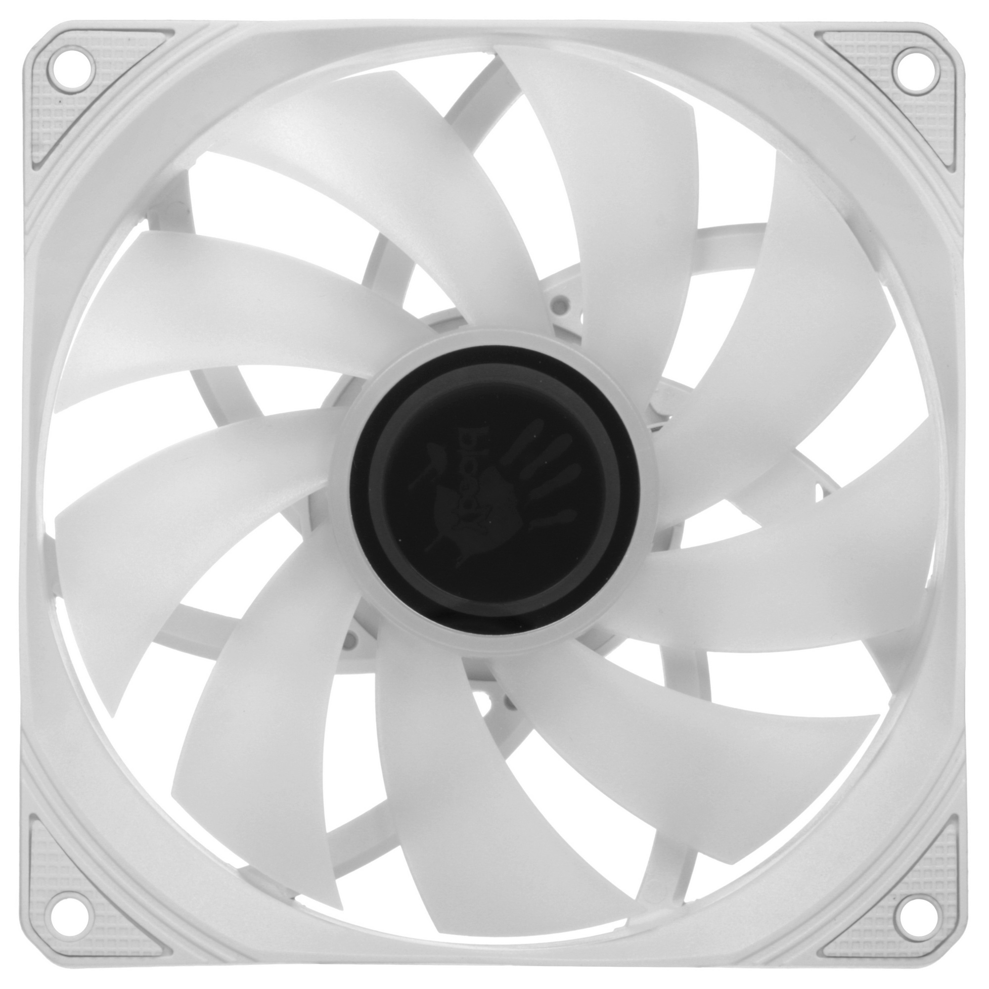 Вентилятор для корпуса Bloody BD-CF120ARGB1 ARGB белый, 120 мм, 1600 об/мин, 26 дБ, 4 pin