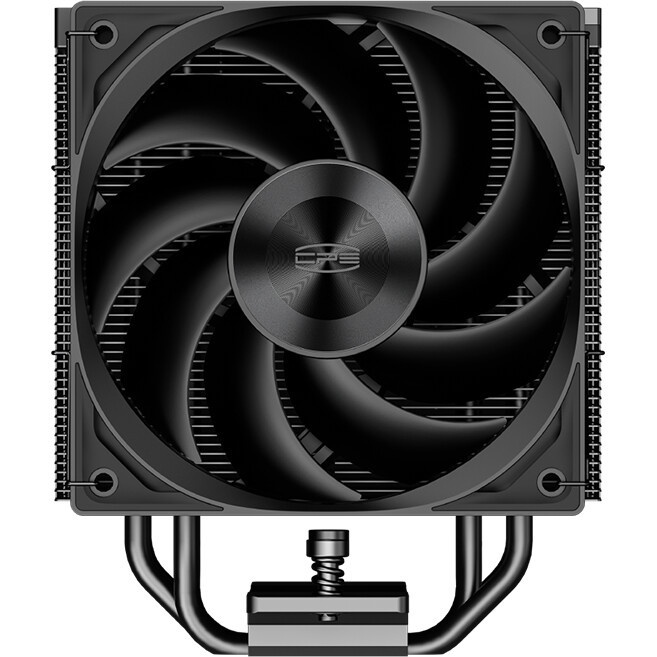 Кулер для процессора/ PCCooler RT620 Digital BK (250W, 4-pin PWM, LED temp., 157mm, , 6x6mm, 2x120mm
