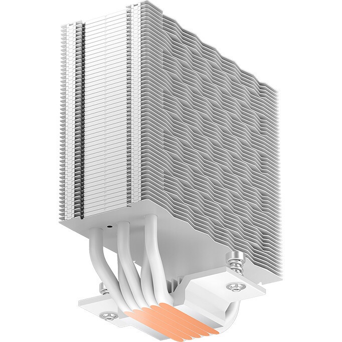 Кулер для процессора/ PCCooler RT620 Digital BK (250W, 4-pin PWM, LED temp., 157mm, , 6x6mm, 2x120mm