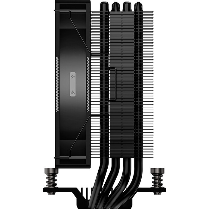Кулер для процессора/ PCCooler RT620 Digital BK (250W, 4-pin PWM, LED temp., 157mm, , 6x6mm, 2x120mm