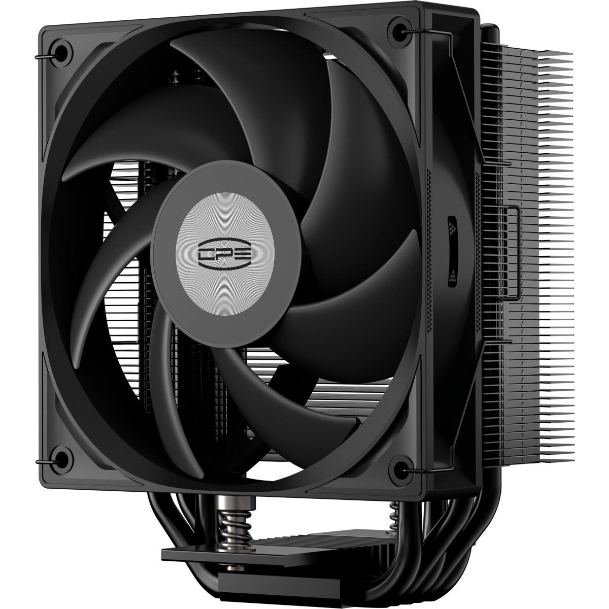 Кулер для процессора/ PCCooler RT620 Digital BK (250W, 4-pin PWM, LED temp., 157mm, , 6x6mm, 2x120mm