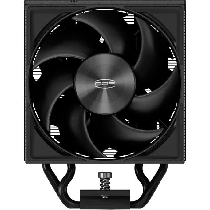 Кулер для процессора/ PCCooler RT620 Digital BK (250W, 4-pin PWM, LED temp., 157mm, , 6x6mm, 2x120mm