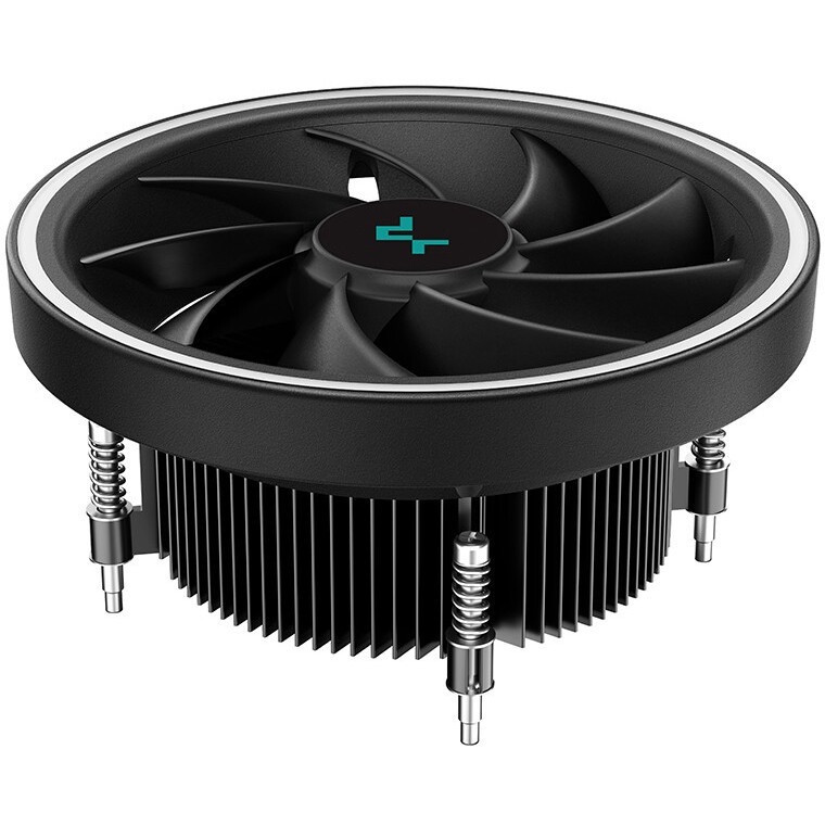 Кулер для процессора DEEPCOOL UL551 черный, 136 мм, алюминий, 1800 об/мин, 26.8 дБ, 4 pin, 95 Вт, 71