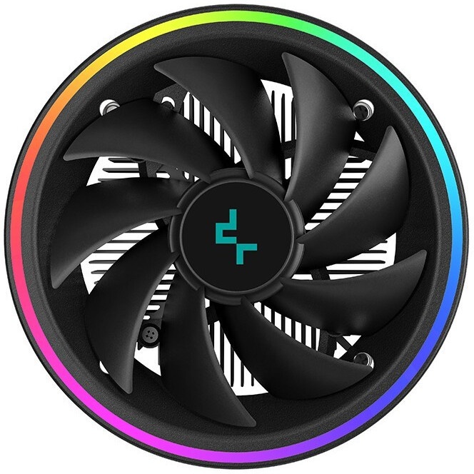 Кулер для процессора DEEPCOOL UL551 черный, 136 мм, алюминий, 1800 об/мин, 26.8 дБ, 4 pin, 95 Вт, 71