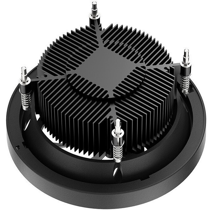 Кулер для процессора DEEPCOOL UL551 черный, 136 мм, алюминий, 1800 об/мин, 26.8 дБ, 4 pin, 95 Вт, 71