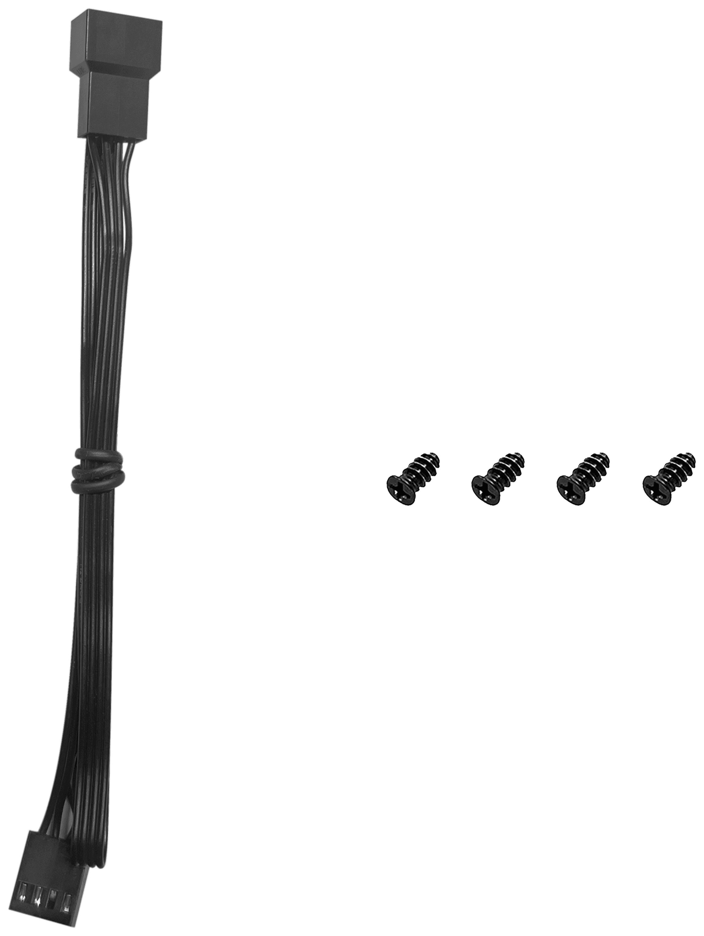 Вентилятор для корпуса DEEPCOOL FT14 черный, 140 мм, 1650 об/мин, 25.1 дБ, 4 pin