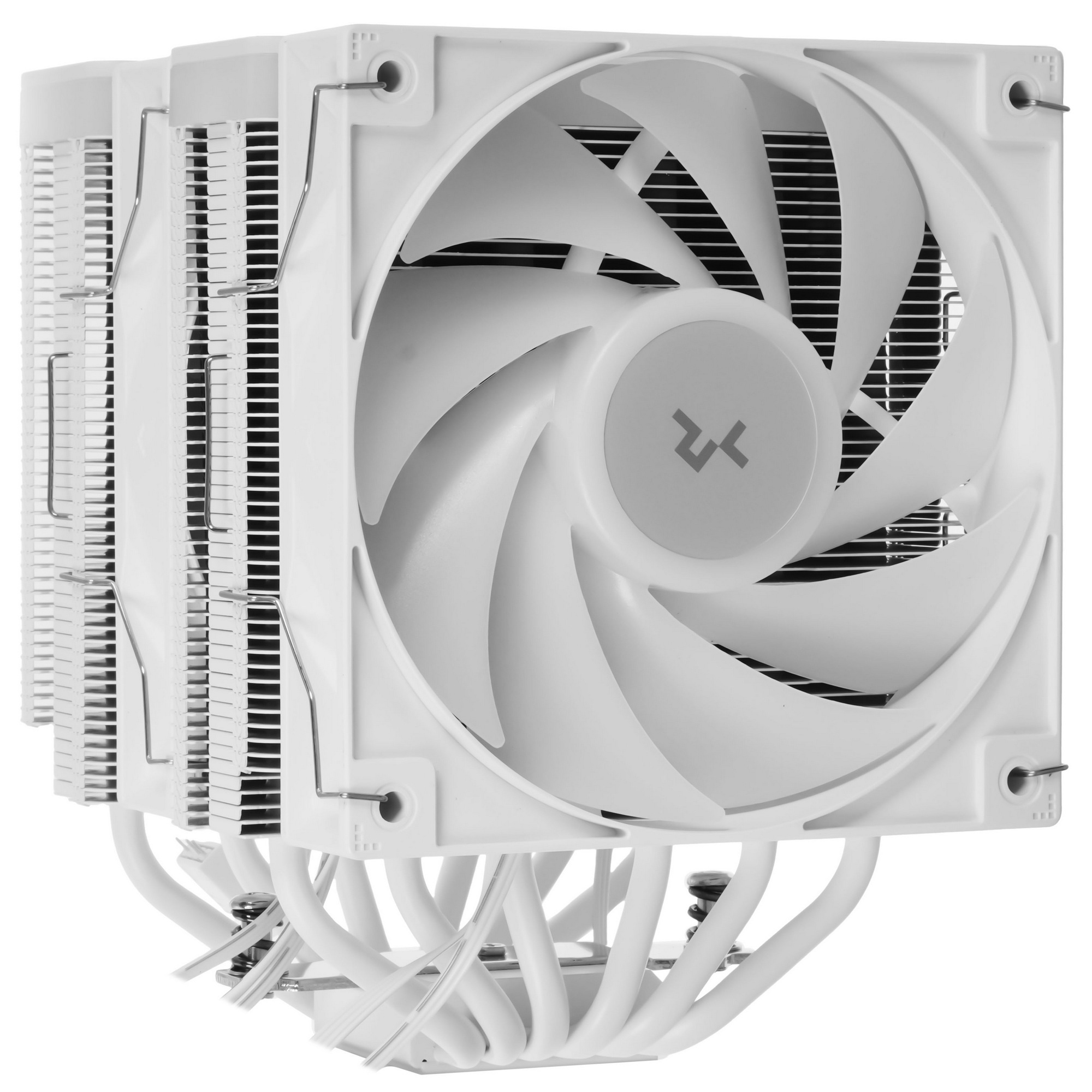 Кулер для процессора DEEPCOOL AG620 WH ARGB V2 LGA20XX/1700/1200/115X/AM5/AM4 (9шт/кор, TDP 260W, PW