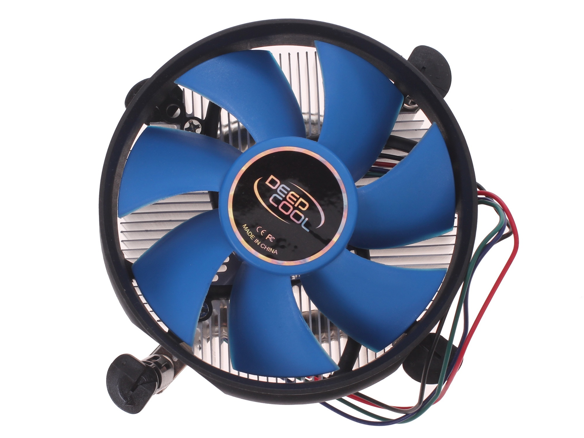 Кулер для процессора DEEPCOOL THETA 21 PWM черный/синий, 92 мм, алюминий, 2400 об/мин, 33.4 дБ, 4 pi