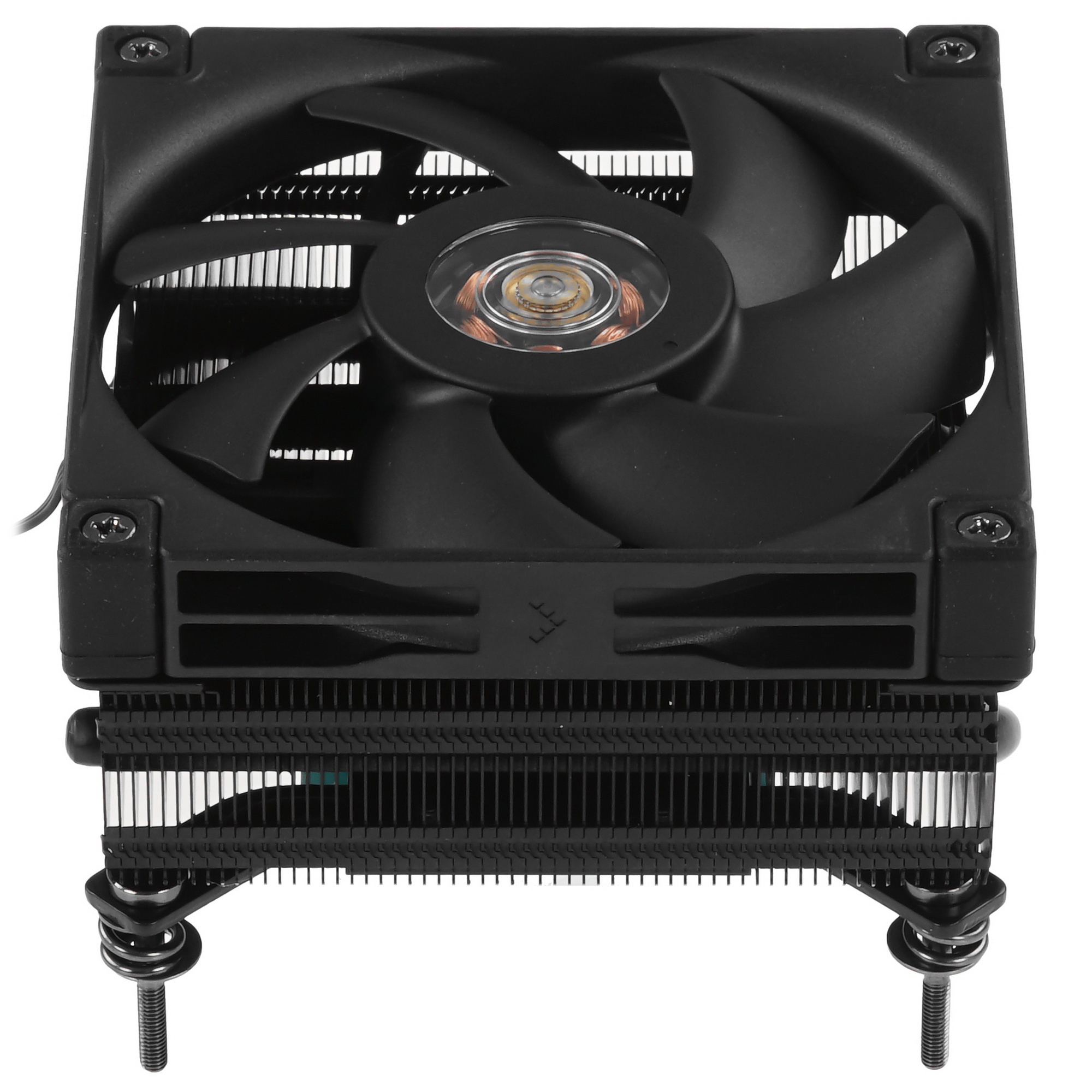 Кулер для процессора DEEPCOOL AN400 черный 92мм алюминий+медь 2900rpm 31db 4-pin 150W 52,5мм