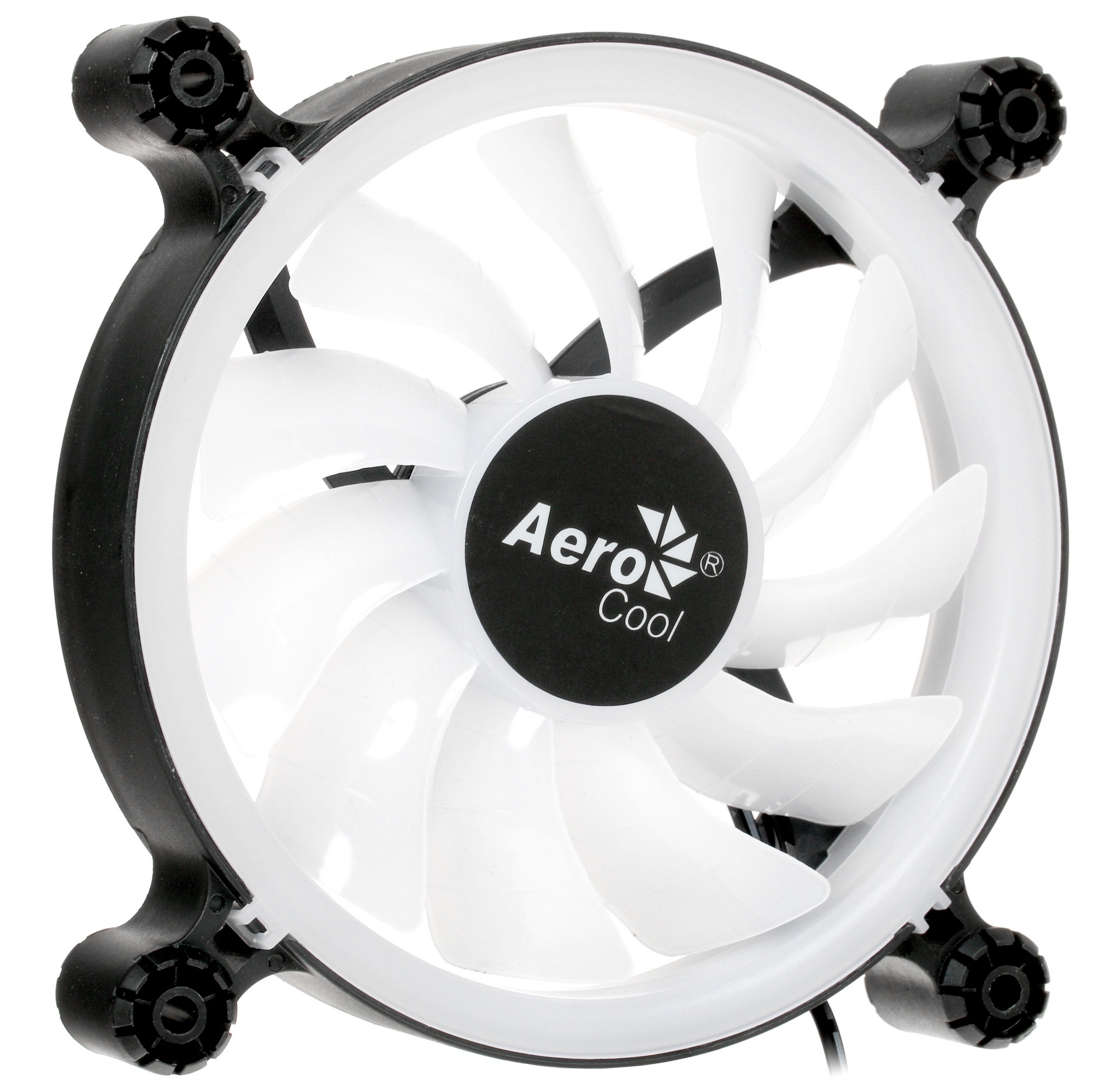 Вентилятор для корпуса AeroCool / Formula Spectro 12 FRGB черный, 120 мм, 1000 об/мин, 19.6 дБ, 4 pi