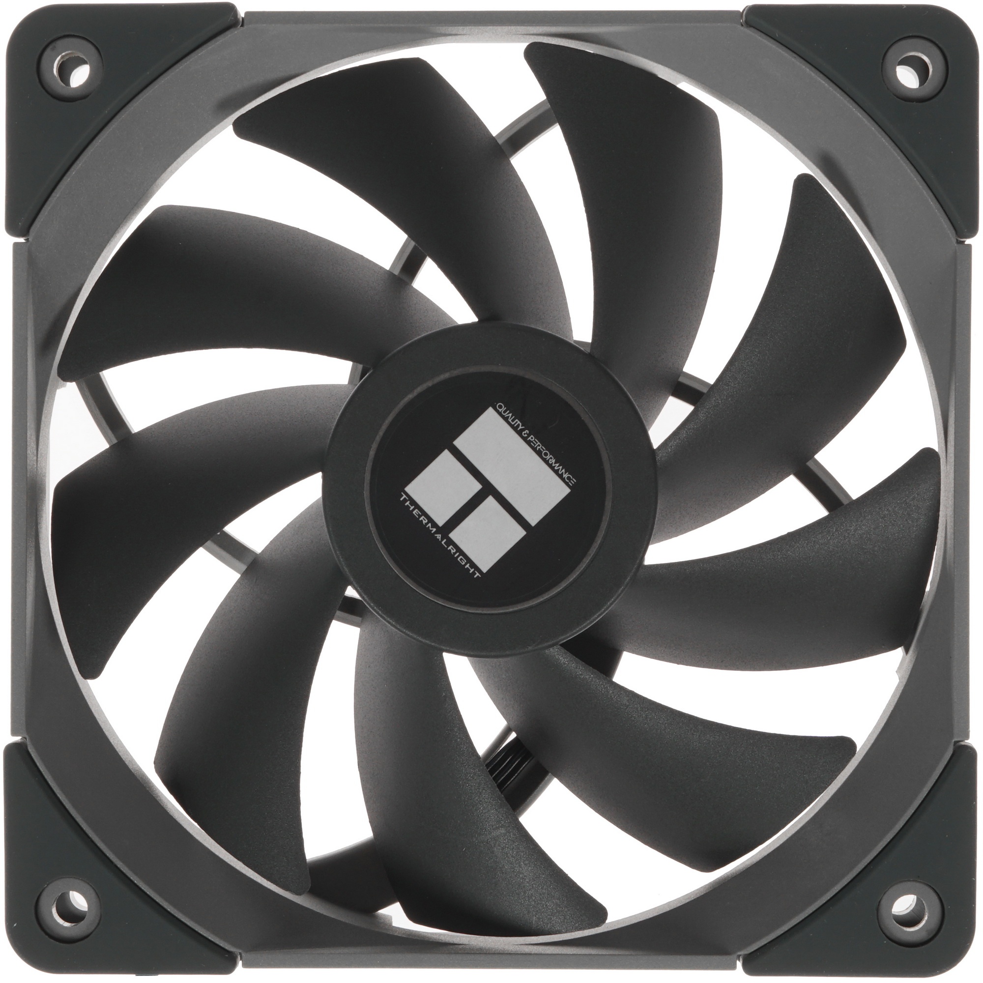 Вентилятор для корпуса Thermalright TL-C12 черный, 120 мм, 1500 об/мин, 25.6 дБ, 4 pin