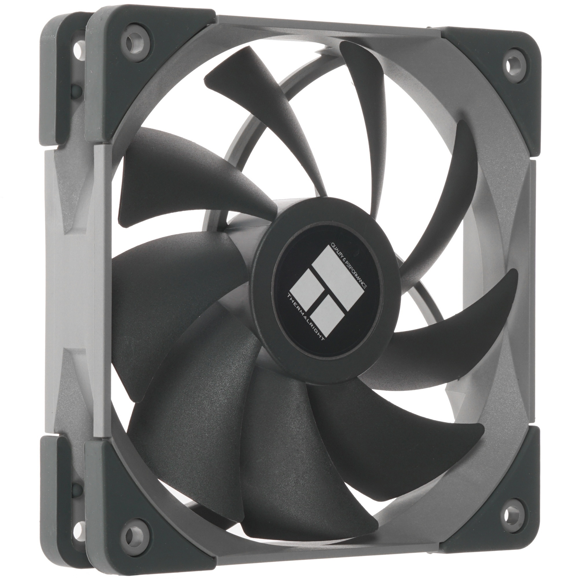 Вентилятор для корпуса Thermalright TL-C12 черный, 120 мм, 1500 об/мин, 25.6 дБ, 4 pin